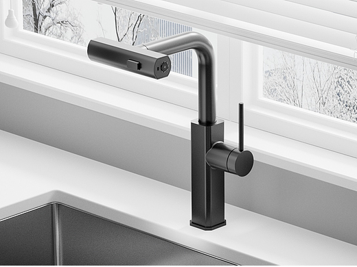 亚马逊水龙头商业渲染