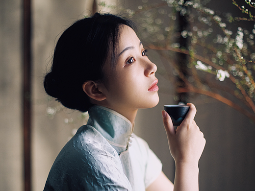 闲时赏花茶