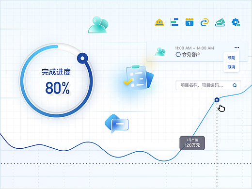 数字项目管理系统——工作台