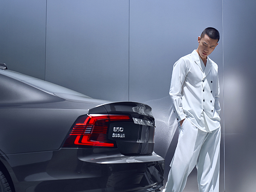 汽车修图-Volvo S90