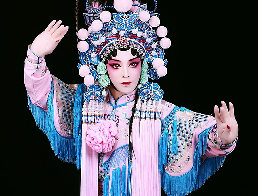 我的京剧照   戏曲艺术   京剧旦角