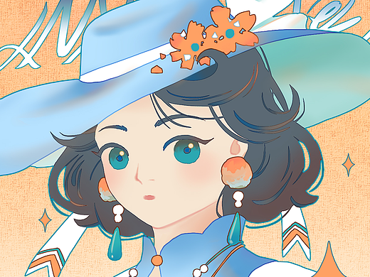 【画师繁星计划】第一期-第四周（个人主页-ZNjE5MDUwNjA=） - 创作习作 - 站酷设计师贩糖商明和原创素材 - 站酷ZCOOL