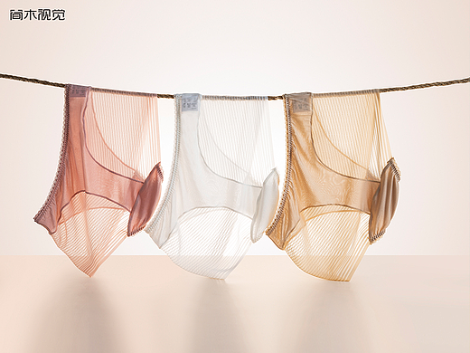 女士真丝内裤产品摄影丨天蚕 × 简木视觉内衣静物拍摄