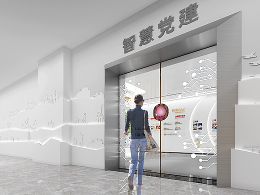 邳州某一黨建展廳（個(gè)人主頁(yè)-ZNjYyODY3ODg=） - 展陳設(shè)計(jì) - 站酷設(shè)計(jì)師春風(fēng)柿里原創(chuàng)素材 - 站酷ZCOOL