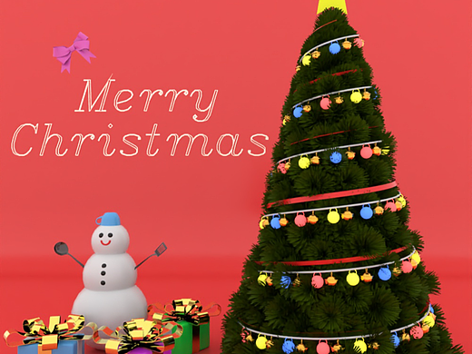 祝大家圣诞快乐！