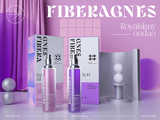  FIBERAGNES护肤品牌-品牌包装全案