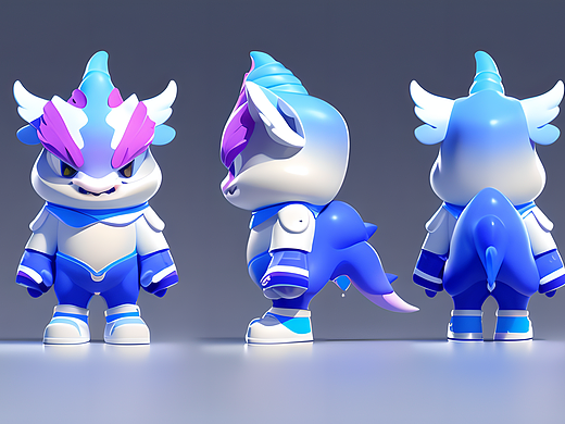 可爱中国龙，过好中国年（个人主页-ZNjg1MDMzMjQ=） - IP形象 - 站酷设计师凌云剑客原创素材 - 站酷ZCOOL