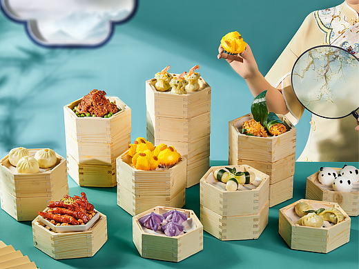蜀文君精致点心/美食摄影