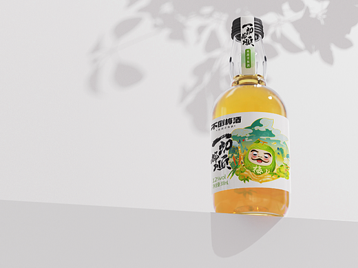不倒梅酒品牌包装设计