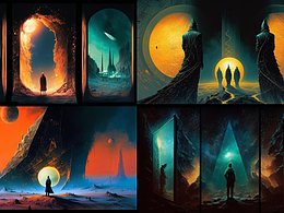 AI画-科幻银河帝国系列