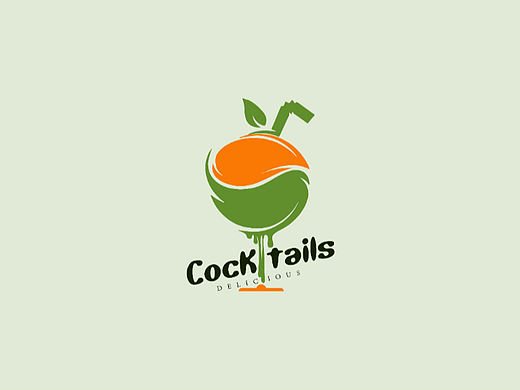 鸡尾酒logo设计
