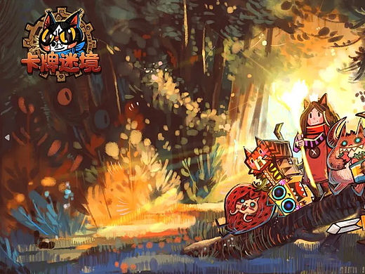 卡牌秘境|卡牌-Q版卡通