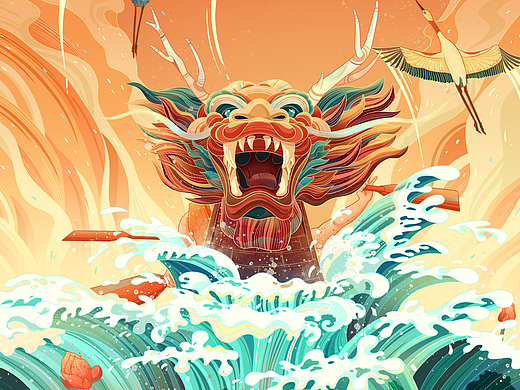 端午插画合集