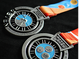 2022年平潭自行车赛主视觉和奖牌设计 矢量插画