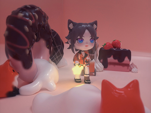 #wow3D建模渲染/mysta同人