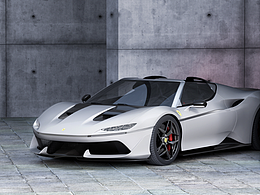 Ferrari CGI Rendering test