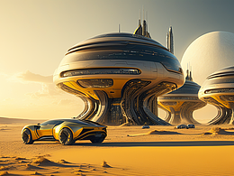 未來科技 荒漠之城