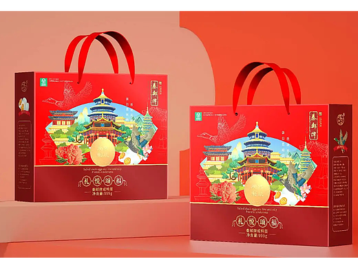 巨灵设计 x 秦邮蛋品 | 老字号鸭蛋礼盒特产设计
