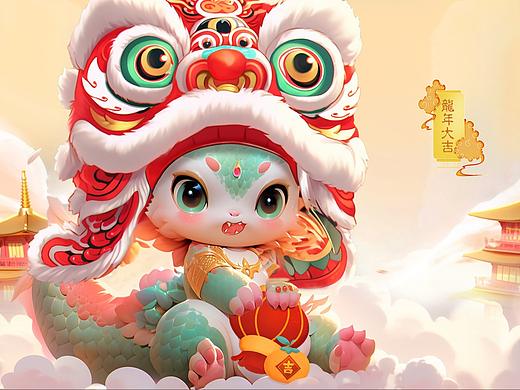 2024青龙 新年版  | IP全案  | 原创潮玩IP | IP图库