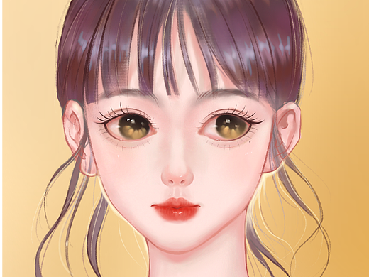 画一张美丽的小姐姐