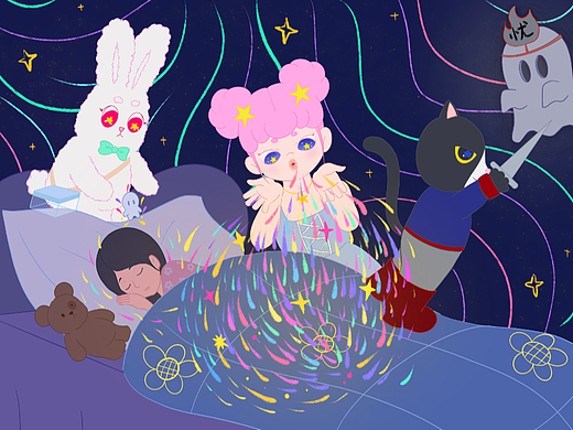 做个梦给你（个人主页-ZNjU0MjY2MzY=） - 创作习作 - 站酷设计师野比优钱原创素材 - 站酷ZCOOL