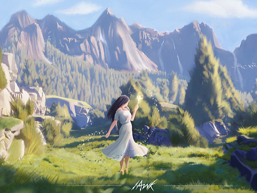 Fairy（个人主页-ZNjA1MDQ2OTI=） - 商业插画 - 站酷设计师Hawk_Jo原创素材 - 站酷ZCOOL