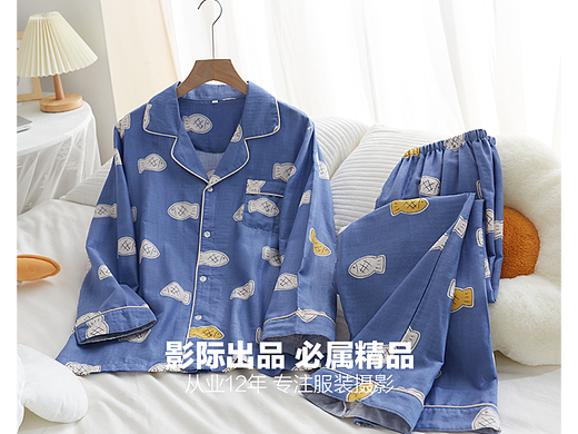 家居服场景挂拍+造型组合+豆腐块叠排