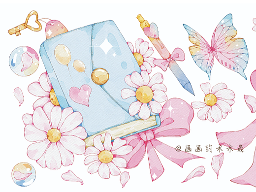 原创胶带《雏菊日记》