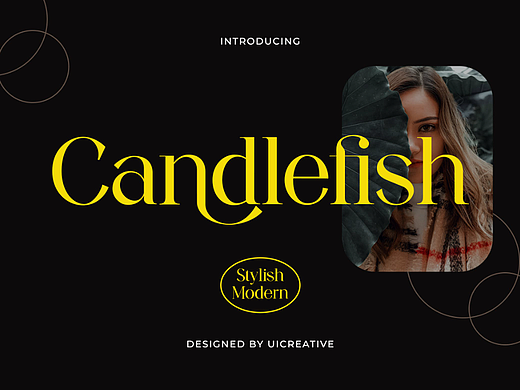 现代优雅时尚品牌标识婚礼请柬邀请函海报标题英文字体