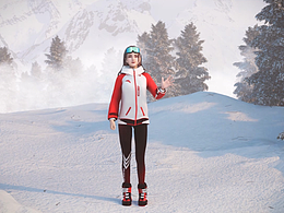 冬奧虛擬數(shù)字人宣傳