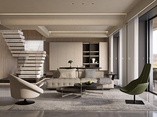 SketchUp空间表现