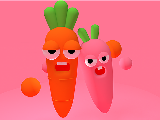 C4D插画