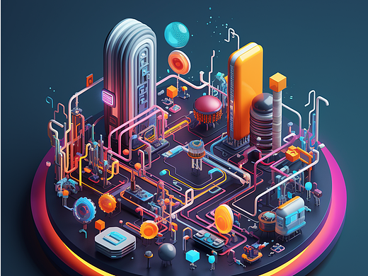 3D/C4D科技感大数据