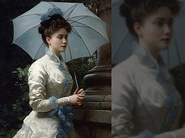 平行时空在喜欢的世界名画里