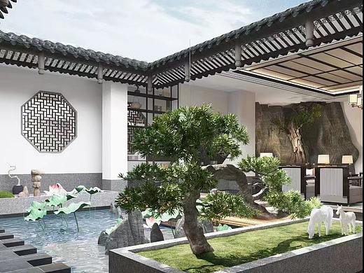 徽派建筑 白墙灰瓦，高端大气的徽派是经典