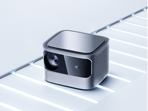 一组投影仪产品渲染