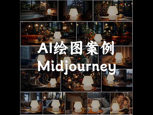 蘑菇灯-AI绘图MJ案例