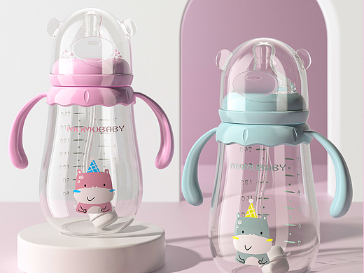 奶瓶产品渲染（个人主页-ZNjI4NjUzNjA=） - 场景 - 站酷设计师小慧Peng原创素材 - 站酷ZCOOL