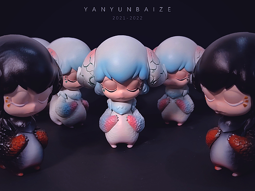 2021-2022涂裝回顧（個人主頁-ZNjA3NjQzMjA=） - 手辦/模玩 - 站酷設(shè)計師Leslee_Yun原創(chuàng)素材 - 站酷ZCOOL