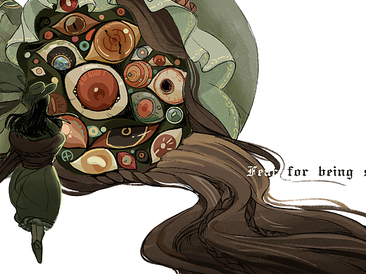 插画系列-忧郁布偶（个人主页-ZNjIzNjE4Mjg=） - 艺术插画 - 站酷设计师燃海sea原创素材 - 站酷ZCOOL