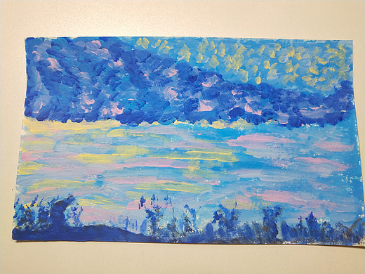 送给自己的画册集7（水粉）