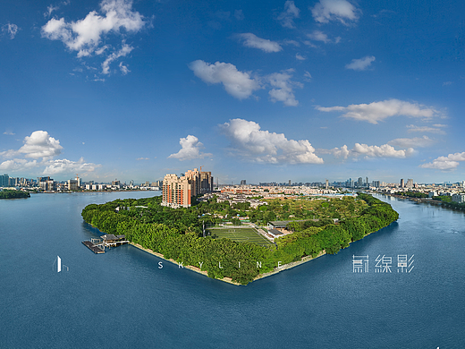 秋日,无人机带你看江中花园~~