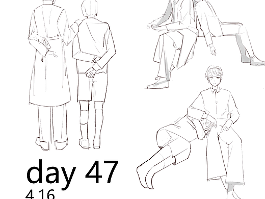 #速寫60天挑戰(zhàn)賽# day47@速寫班長（個人主頁-ZNTkyNjM4NDQ=） - 創(chuàng)作習作 - 站酷設計師容瑯原創(chuàng)素材 - 站酷ZCOOL