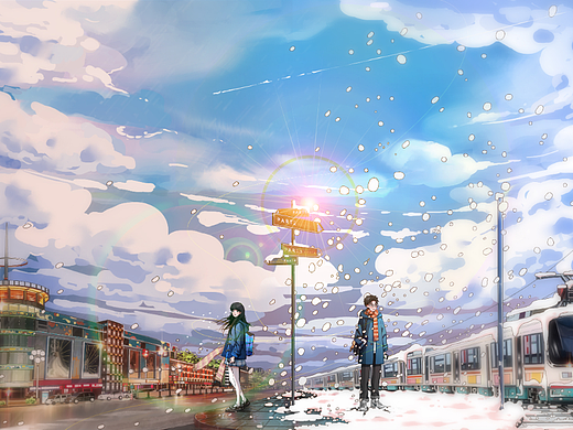 【雪候南方】——東夏卿卿老师作品