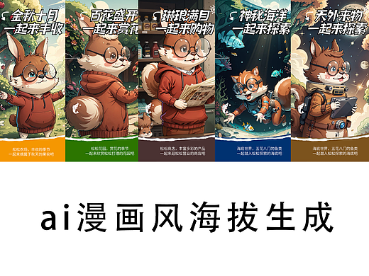 ai文生图海报制作