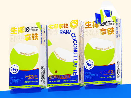 暴肌独角兽 | 生椰拿铁包装全案设计