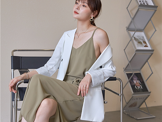 义乌女装模特拍照，大橙摄影户外实景拍摄效果