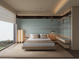 卧室建模到渲染