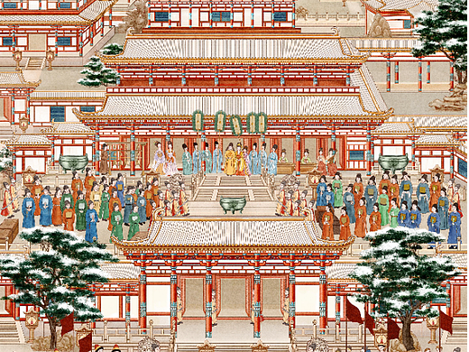 万国来朝·拼图