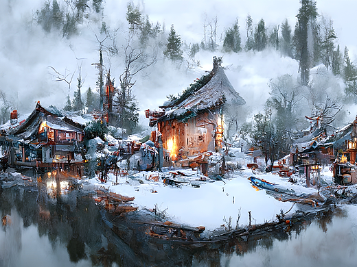 山中雪后-ayu醒梦如画-51/365